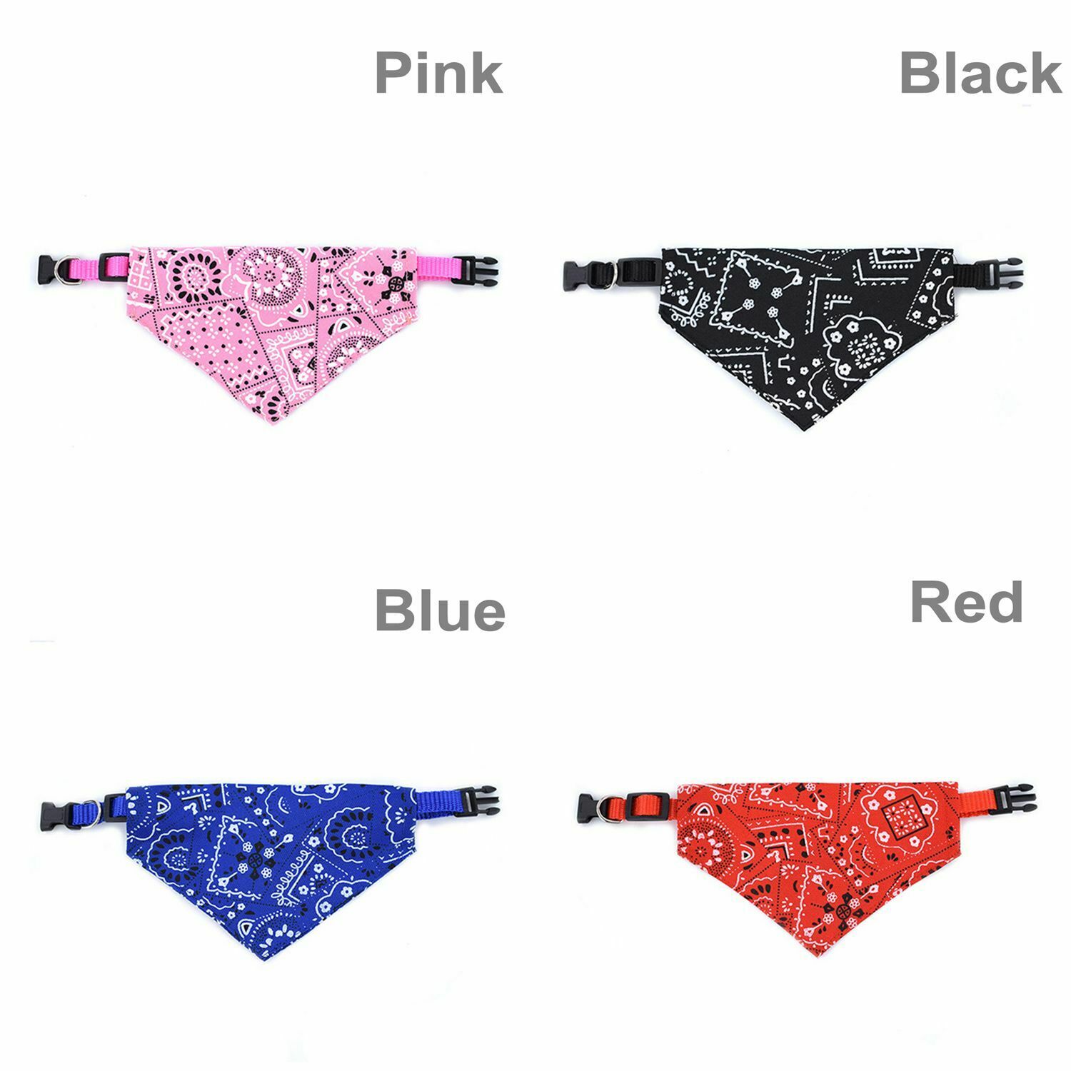 Ties Party Triangular Bandage Pet Scarf Dog Bandanas Cat Bibs Puppy Kerchief