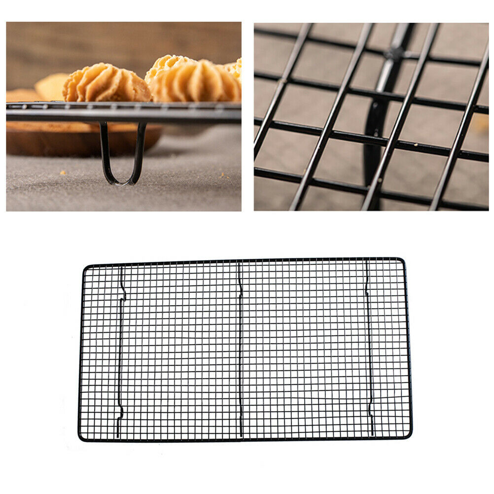 Universal Carbon Steel Cooling Rack Baking Thick Wire Rack for Grilling Drying