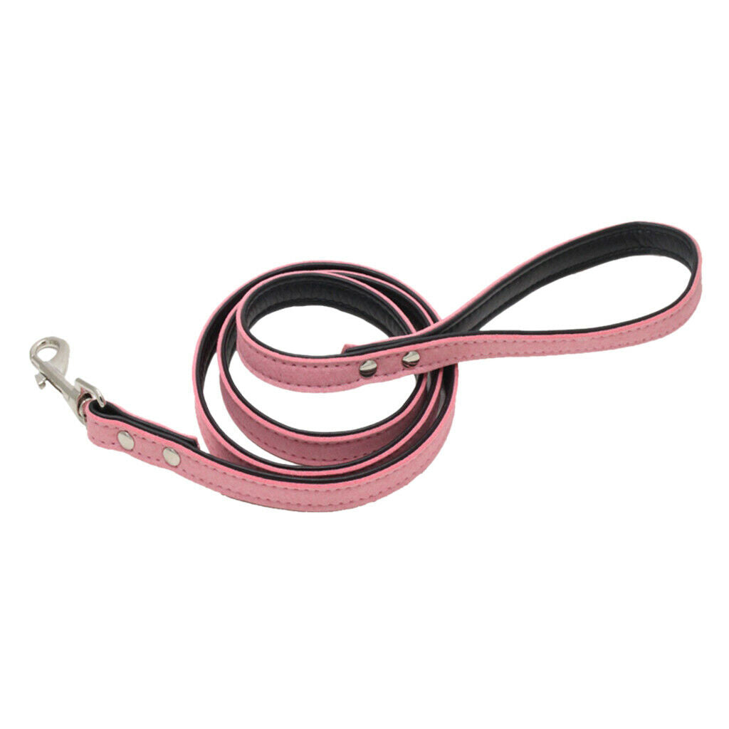Bling Diamond Crystal Leash Harness Adjustable Collar Chest Strap + Dog Pet