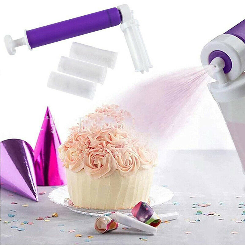 Cake Manual Airbrush Spray Decorating Spraying Coloring Baking DecorationI7CA