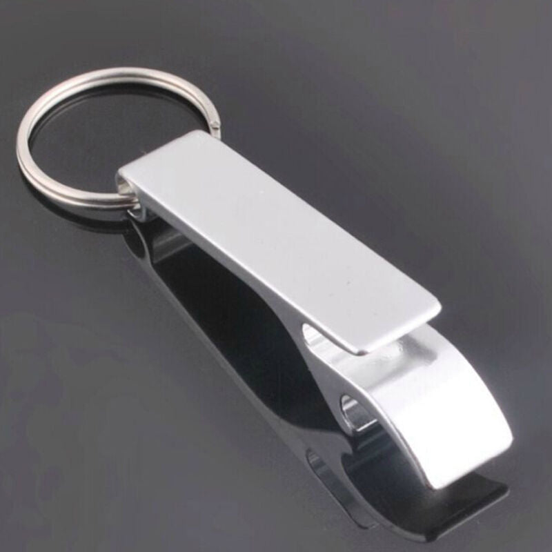 Metal Openers Key Chain Keychain Ring  Beer Bottle Can Opener Bevera.l8