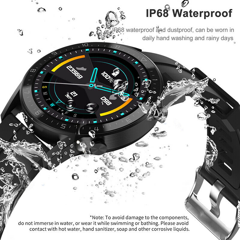 Business Smart Watch Blood Pressure Heart Rate Sports Fitness Tracker Bracelet
