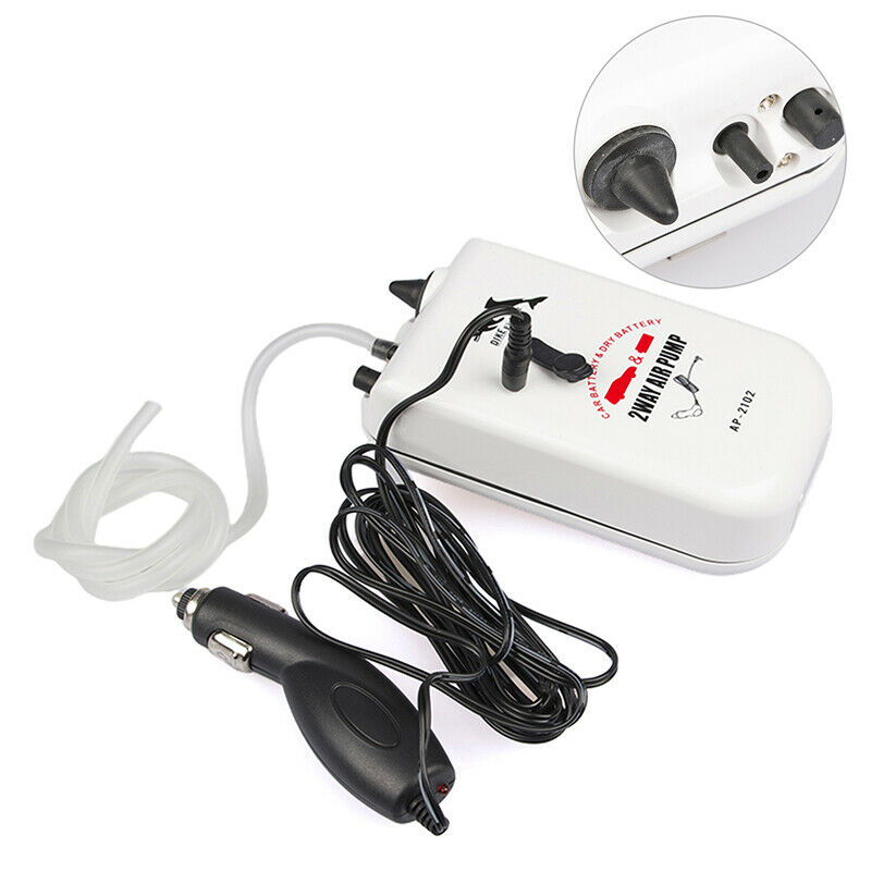Outdoor Fishing Air Pump Fish Oxygen Pump Aerator Aquarium Fishing Tank Air P FG