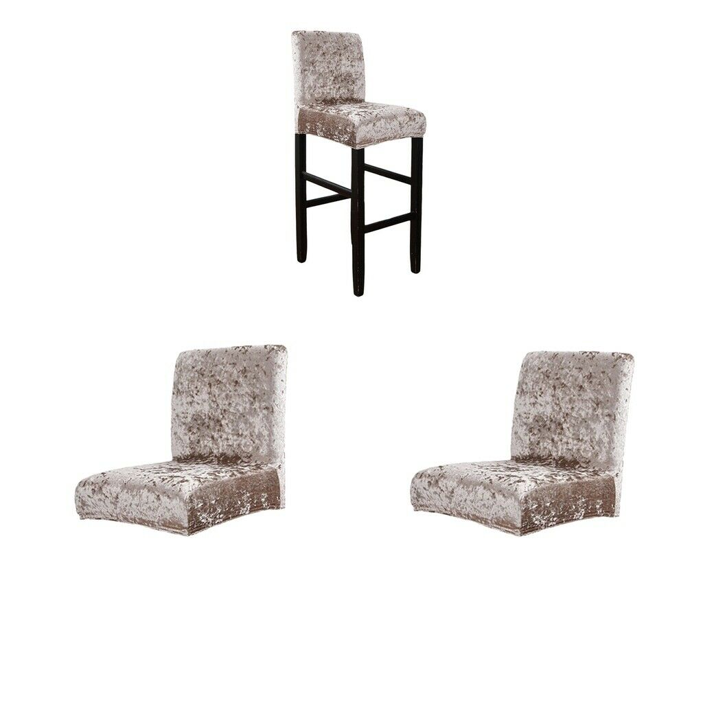 2pcs Spandex Low Short Back Chair Seat Protector Wedding Banquet Hotel Decor