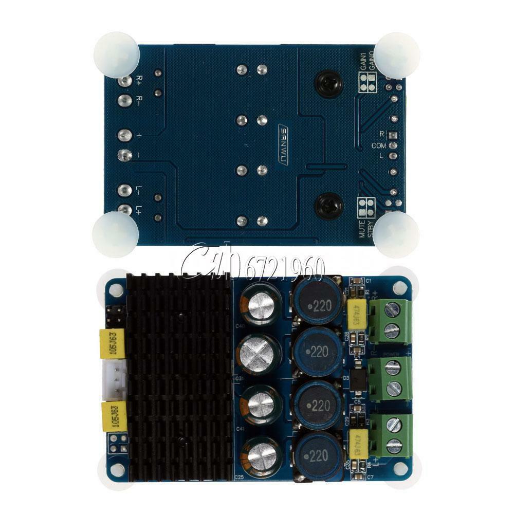 TDA7498 Dual-Channel Digital Audio Stereo Power Amplifier Board Class D 2x100W