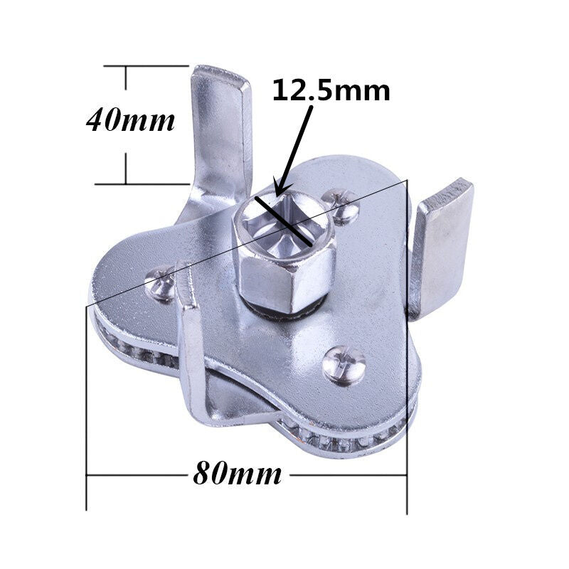 New Two Way Oil Filter Wrench 3 Leg 55-108mm Filters Drive Remover Removal Tool