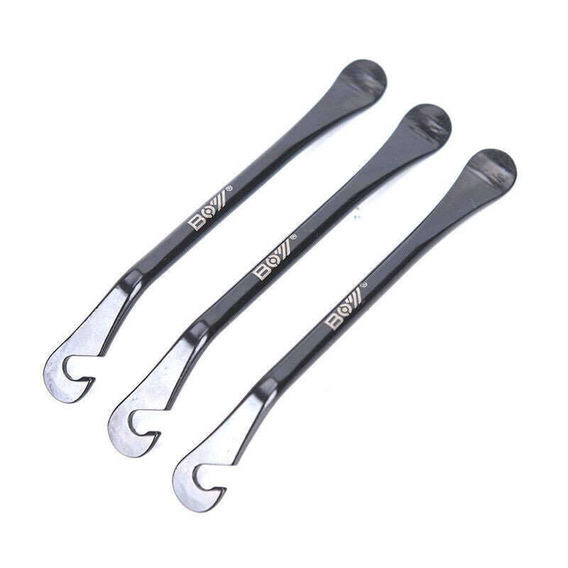 3PCS Bike Fixed Wrench Metal Alloy Curved Steel Tyre Tire Lever Repair Wr.l8