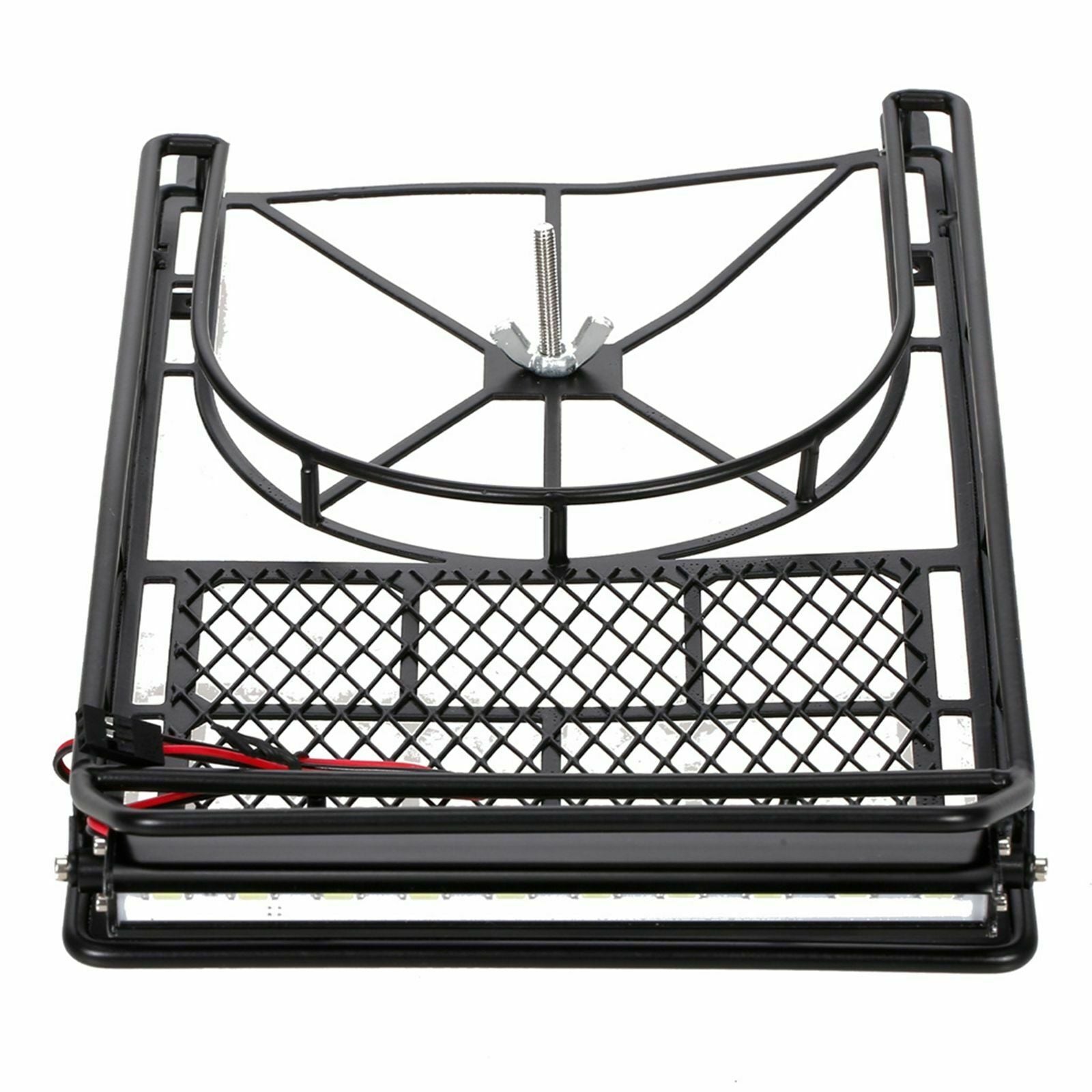 Upgrade RC Car Roof Rack 10 LED Lights for 1/10 RC Trucks Crawler
