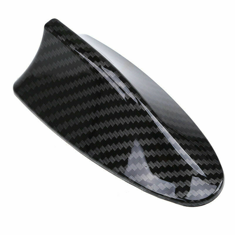 Carbon Fiber Look Shark Fin Style Antenna Aerial Universal Fit BMW VW Ford Chey
