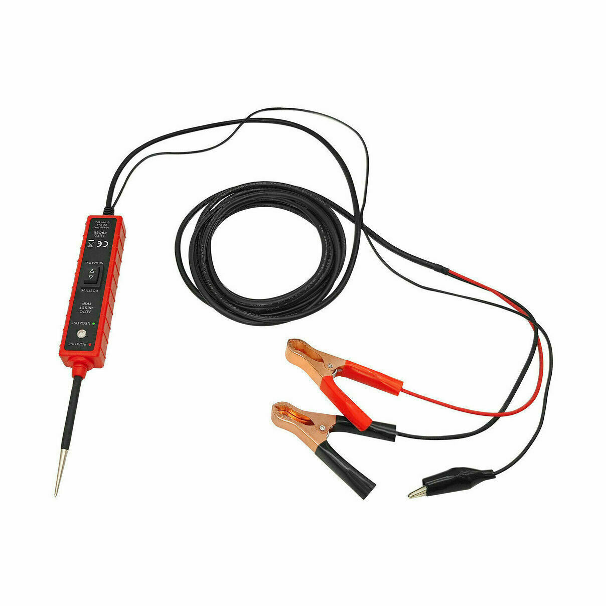Car Auto Electrical System Tester 6-24V DC Power Probe Circuit Test Diagnostic