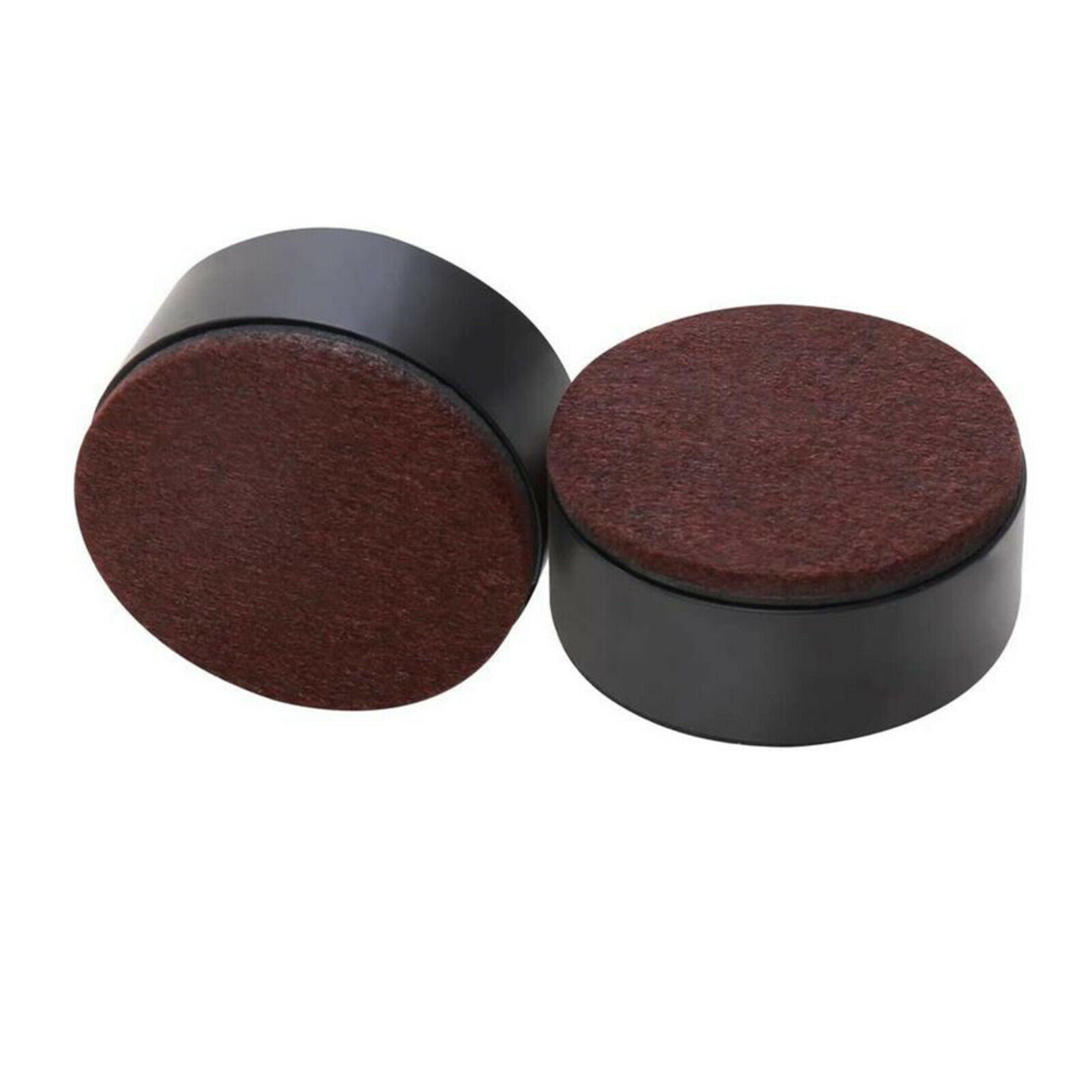 8 Pieces Round Square Bed Risers Furniture Lifts Anti Slip for Home Office