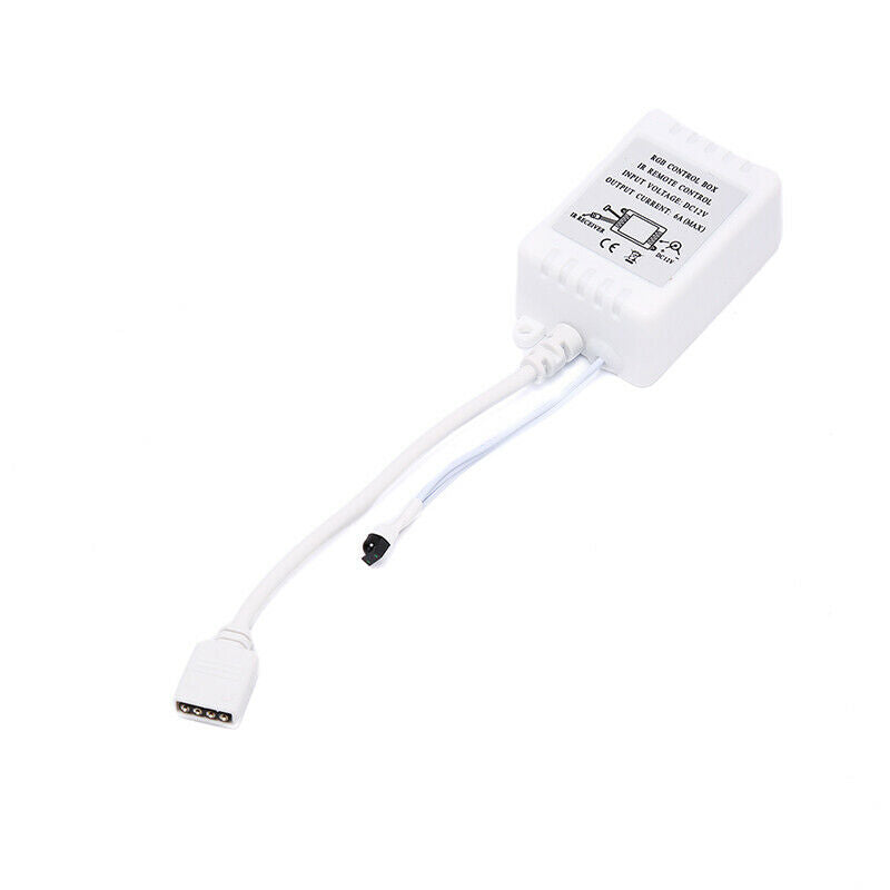 LED Controller 44 Keys IR Remote RGBW Controller DC12V Dimmer Control Box G4BDA