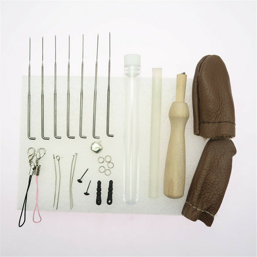 Needle Felting Starter Kit Wool Felt Tools Mat + Needles + Accessory Crafts