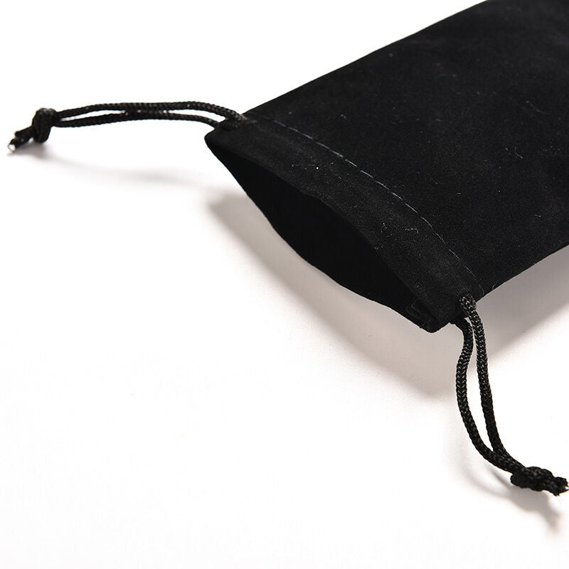 2X Jewelry Bag Black Velvet Necklace Ring Earrings Storage Bag Display Bag.l8