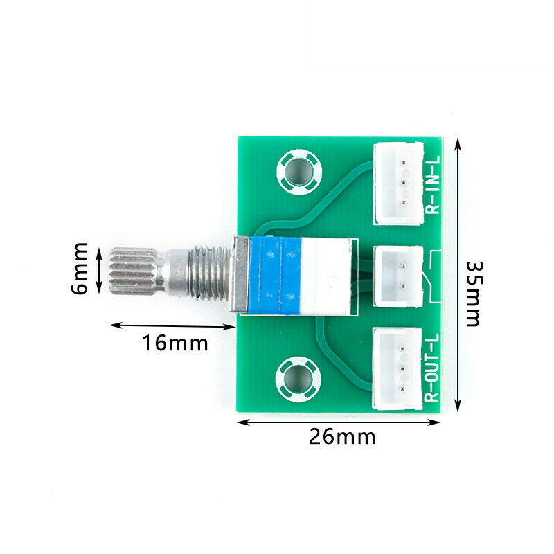 XH-A954 Potentiometer kit module volume switch control board power amplifier