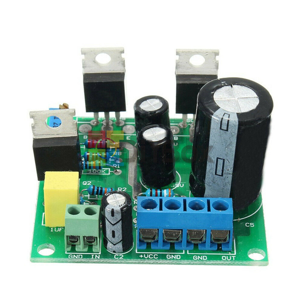 Mini 1969 TIP41C 1 Channel Amplifier Assemble Board Pure Class A DC 12V-30V 24V