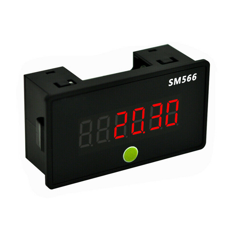 Ac100-240V Cyclic Timing Digital Led Display Panel Reset Button Timer 0-9999Hour