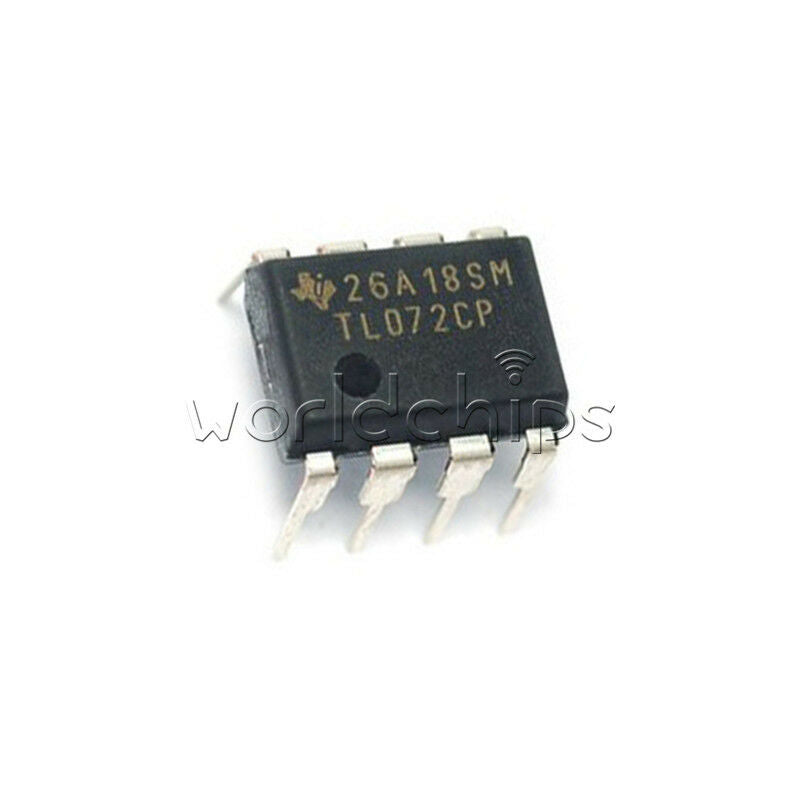 10PCS IC TL072CP TL072 DIP-8 chorus delay OP AMPS NEW DATE CODE