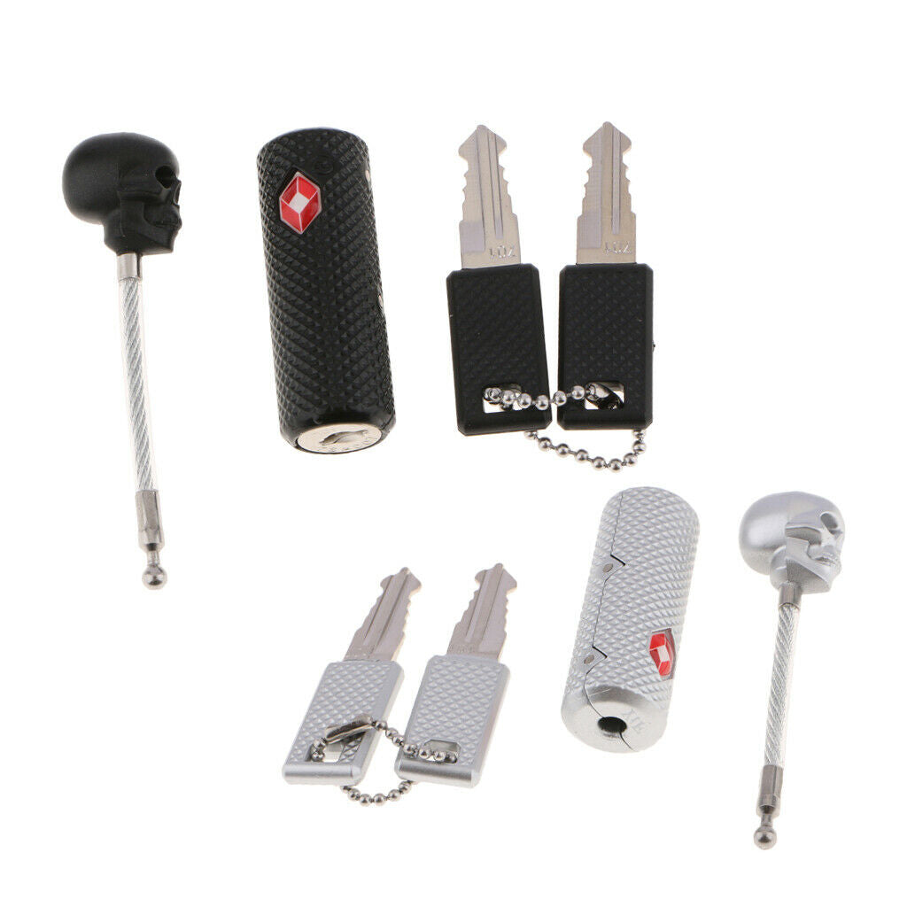 Pack of 2 TSA luggage locks Case lock with 4 keys to protect