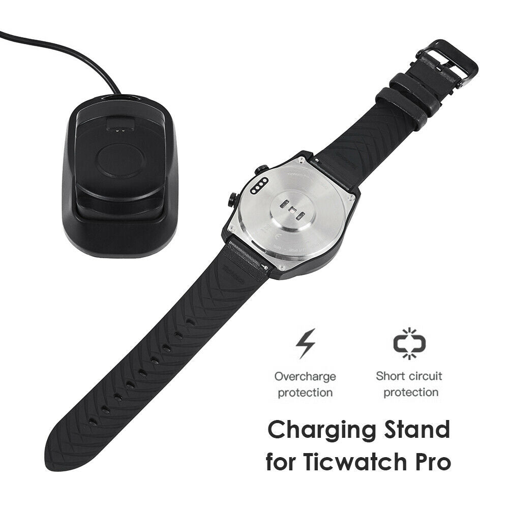 1m/3ft Magnetic Charger to USB Cable for TicWatch Pro / 2020 Charging Dock @