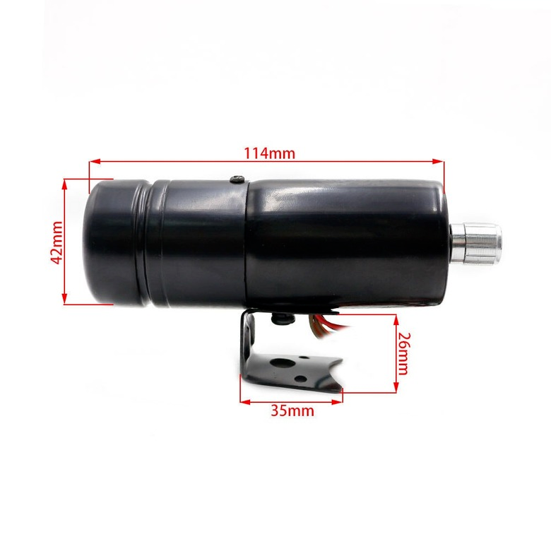 Adjustable 1000-11000 RPM Tachometer Alarm Lamp Tacho Gauge Shift Light - Bu LED