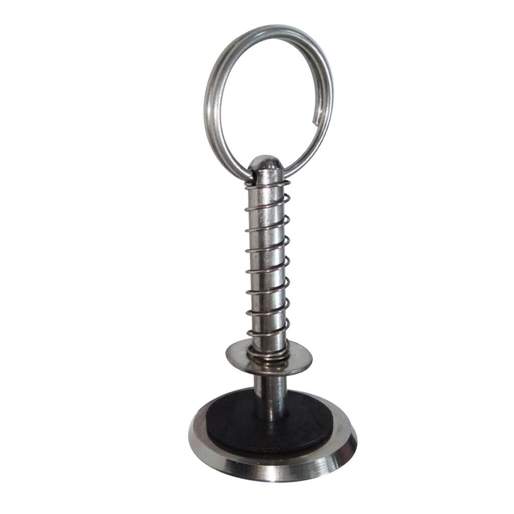 Heavy Duty Boat Hatch Pull Lift Pin with Spring, Diameter 1/4 inch 6mm