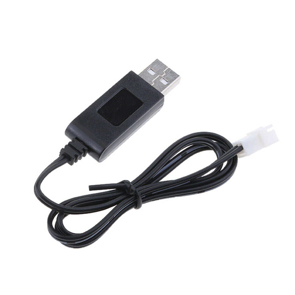 3.7V Lipo Lithium Battery USB Charger Cable for WLtoys V912/MJX F45 RC Toys