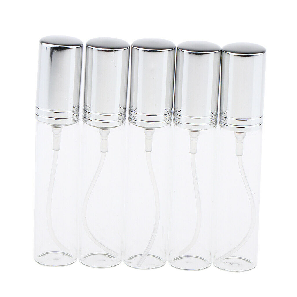 15 Pieces 10ml Empty Refillable Glass Perfume Spray Bottles Travel Vials