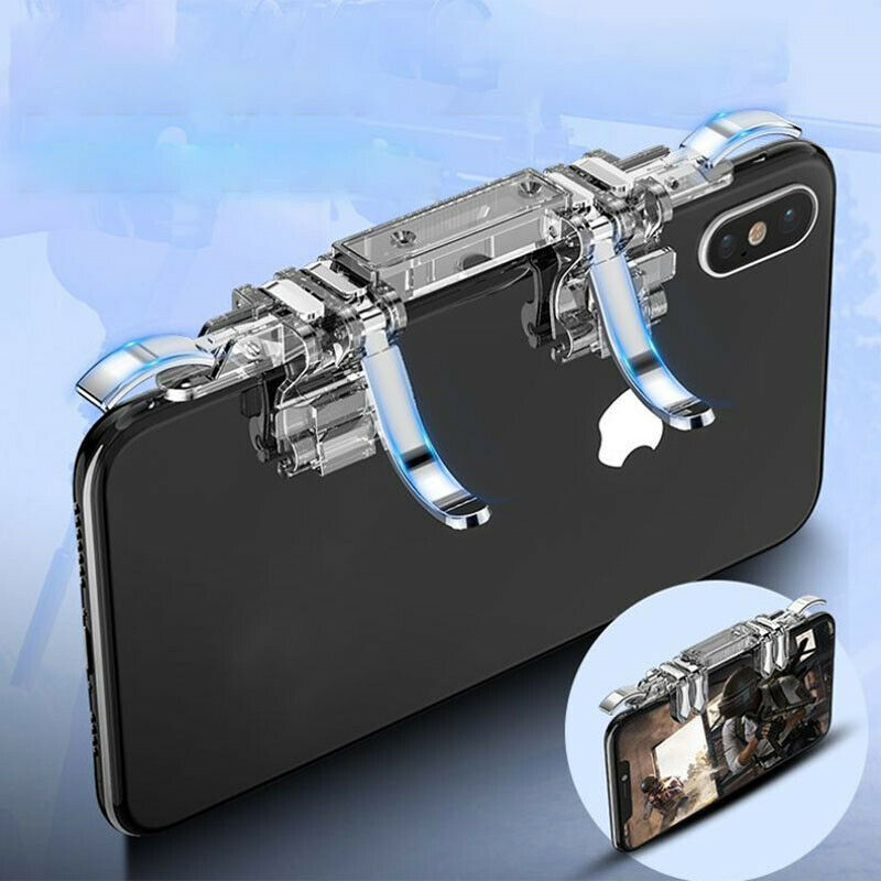 Mobile Trigger Gamepad Controller Touch Button Shooter Grip Trigger Aim Joystick
