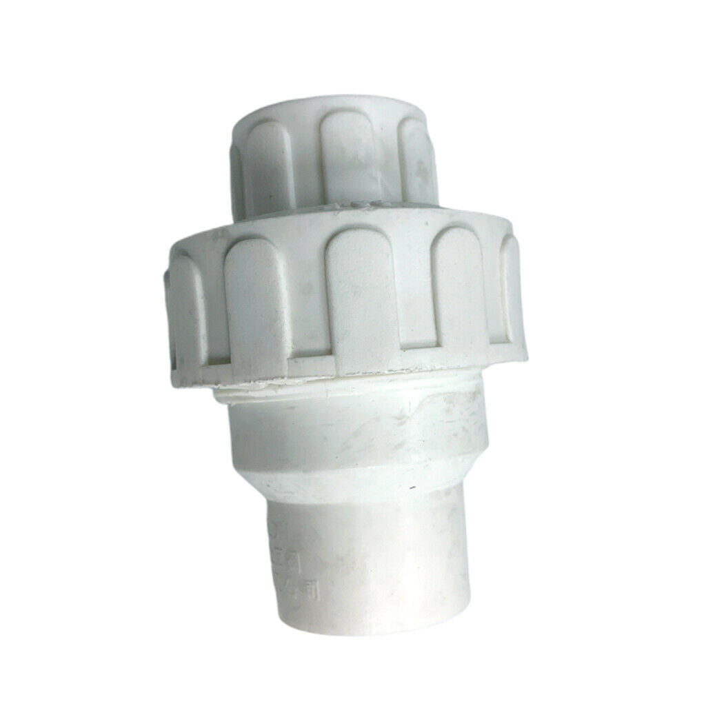 25mm PPR Check Valve Shutoff Valve PPR Pipe Adapters Durable Plastic White