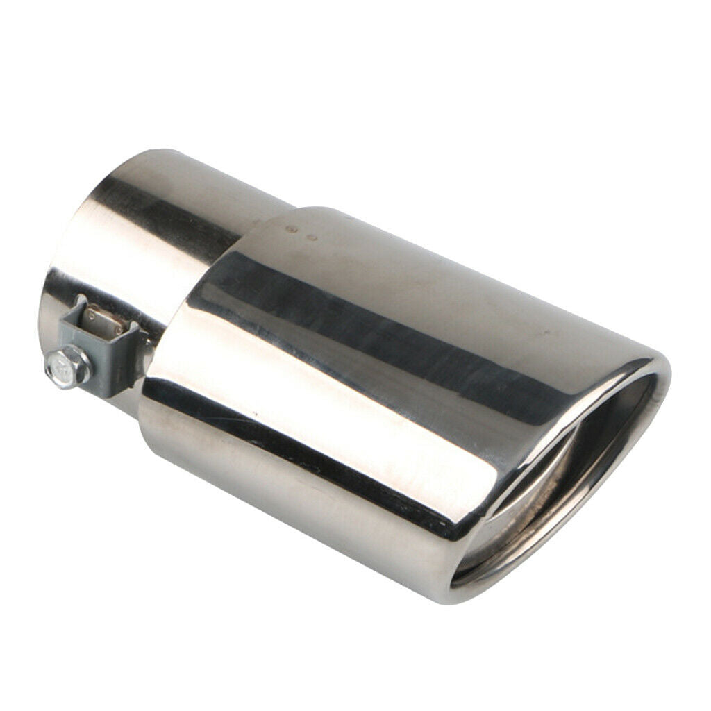 2.5inch Bolt-on Stainless Steel Car Exhaust Tail Pipe Muffler Universal