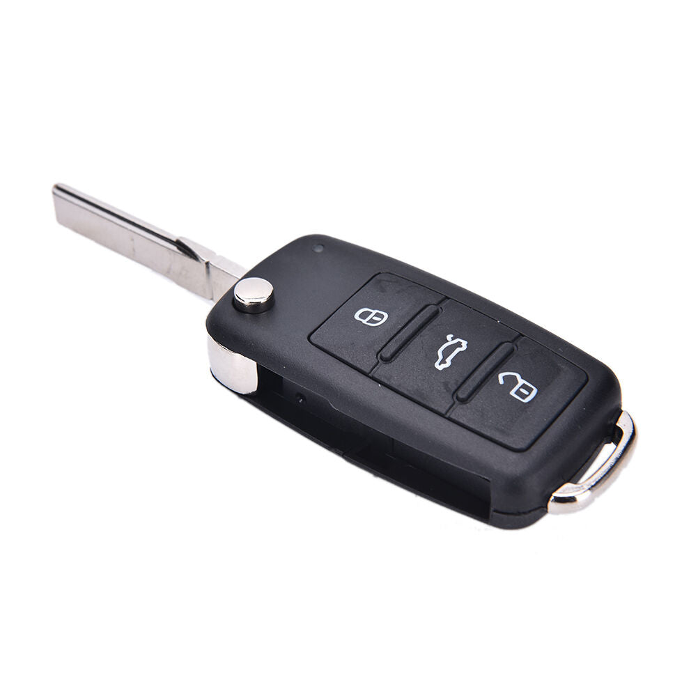 Fit MK6 3 Button Remote Key FOB shell case uncut blade _.l8