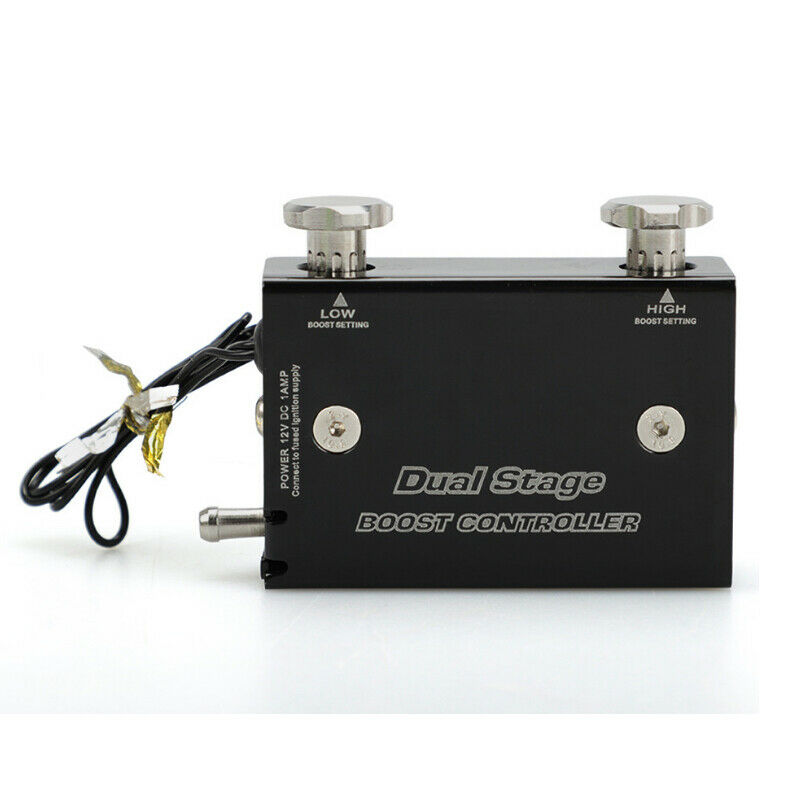 Car SUV Dual Stage Electronic Turbo Boost Controller PSI Turbocharger Switch Kit