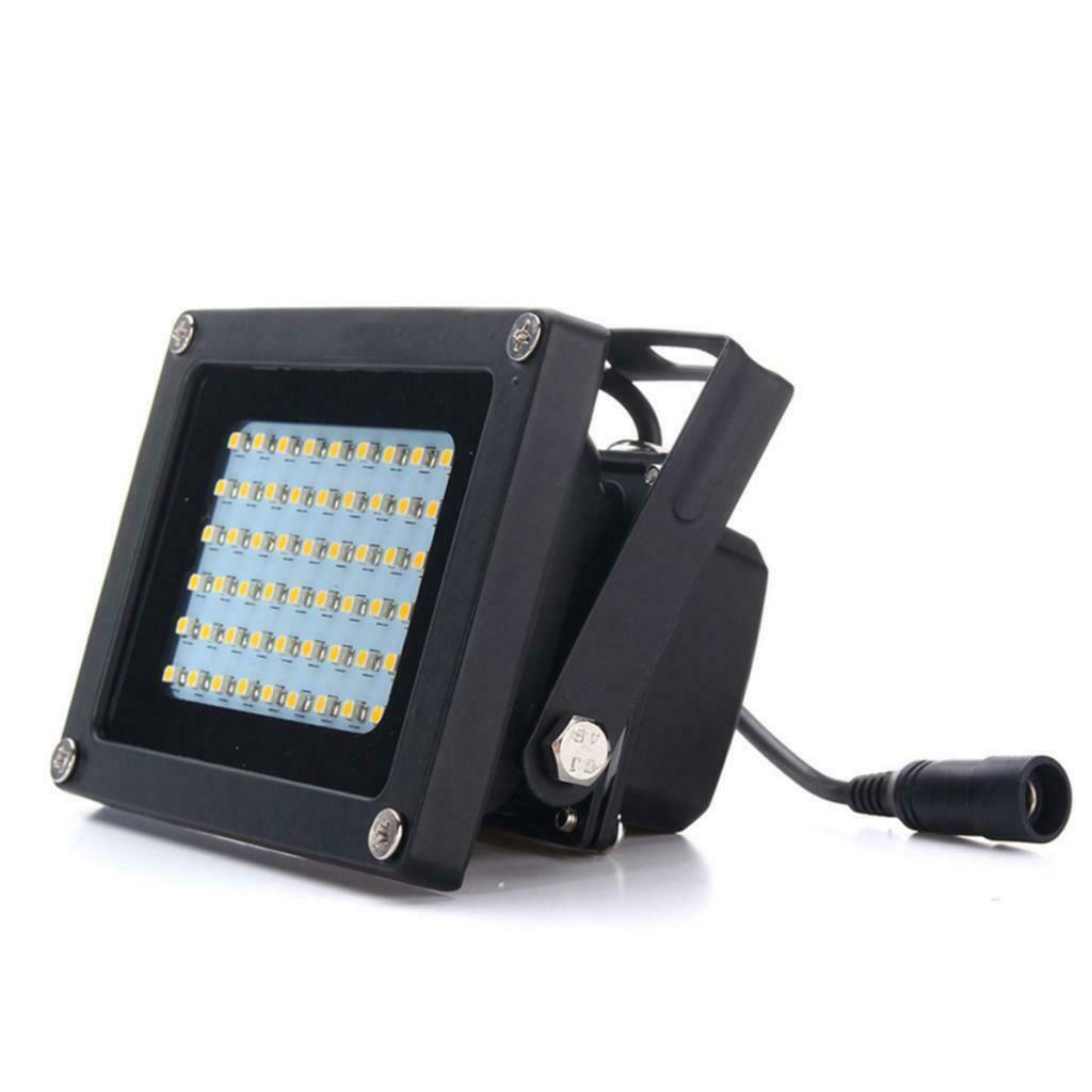 54Leds IP65 Flood Spot Light 800-1000LM For Yards Streets Garages Security