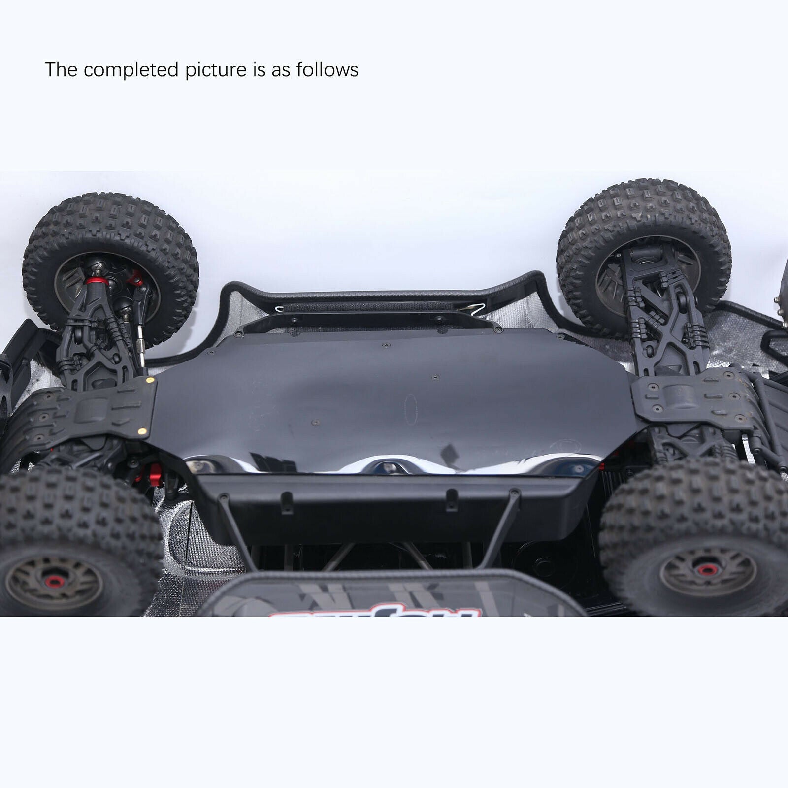 Nylon Bottom Guard Plate Chassis Armor for 1/7 ARRMA MOJAVE EXB Upgrade Part