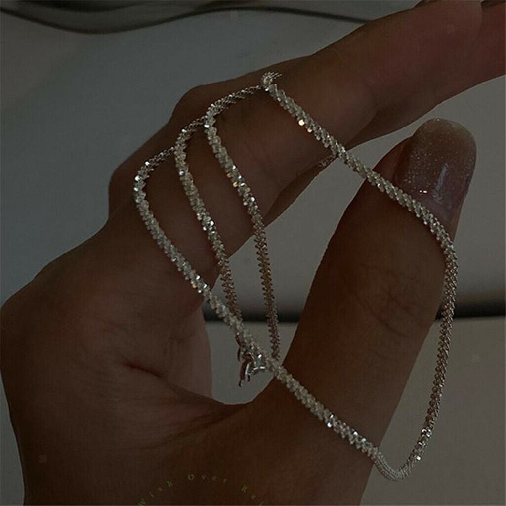 Classic Exquisite Minimalist Clavicle Necklace Jewelry Chain for Lady Women