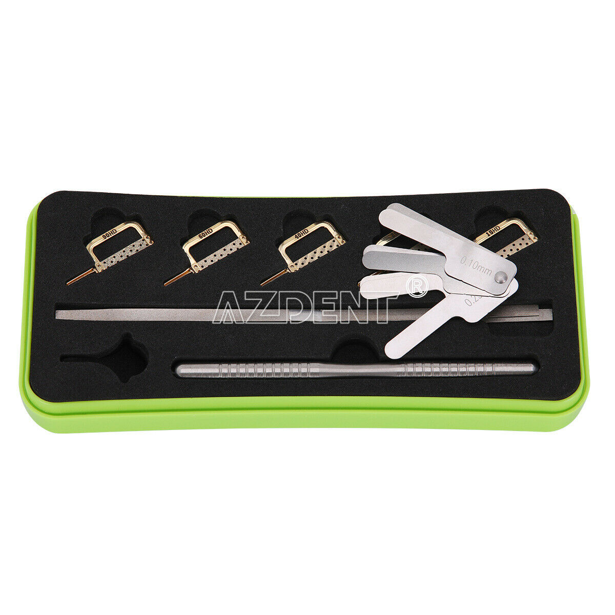Orthodontic Interproximal Enamel Reduction IPR Gauge Handle Polishing Strip Kit