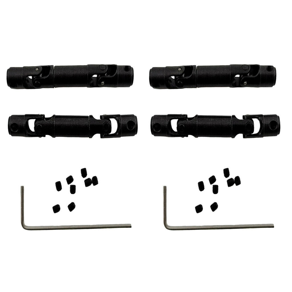 4Pcs RC Car Upgrade Drive Shaft for MN45K WPL B24K B36 B36K C24K C44KM JJRC