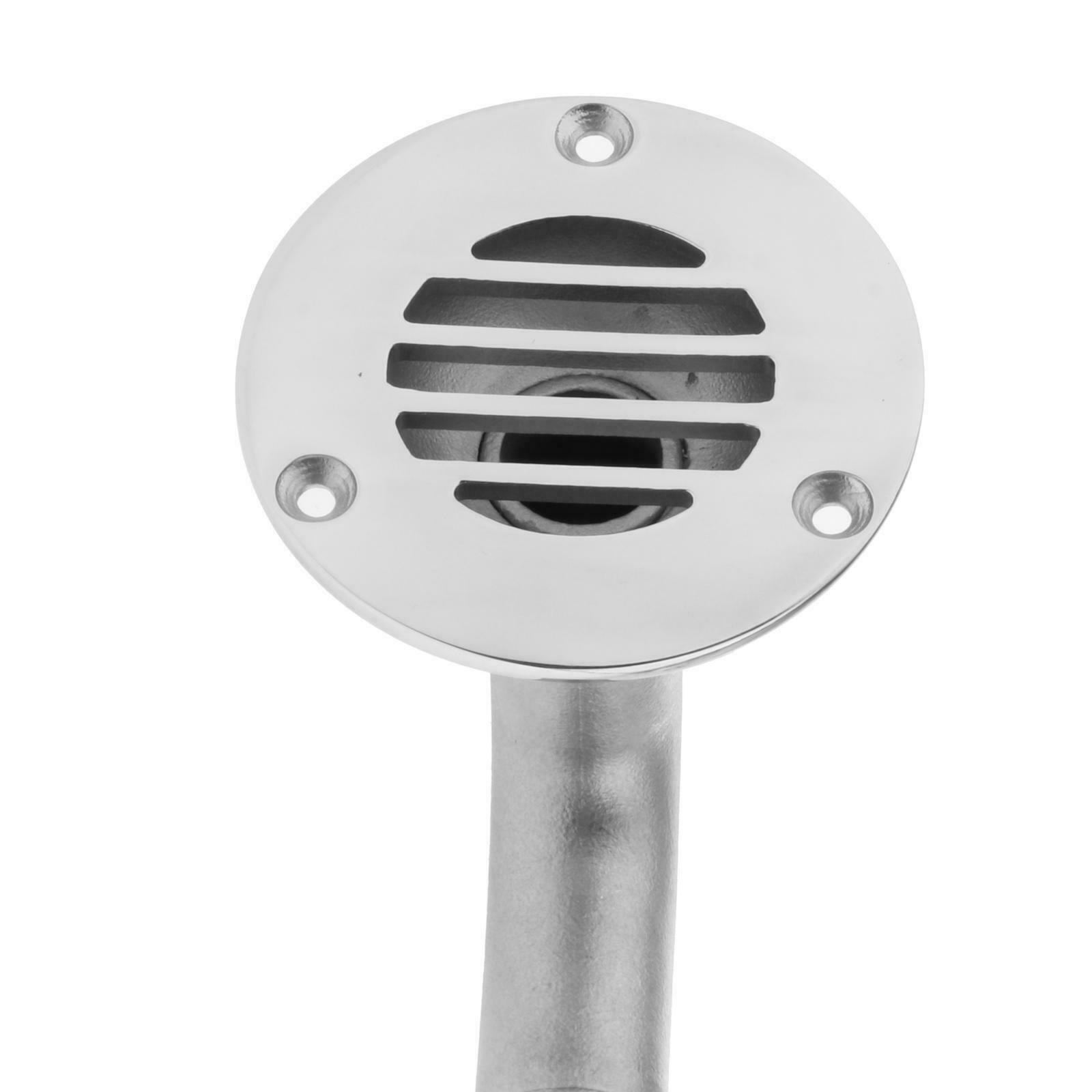 Marine Grade Stainless Steel Deck Floor Drain 90 Deg Boat Ship 3/4Inches