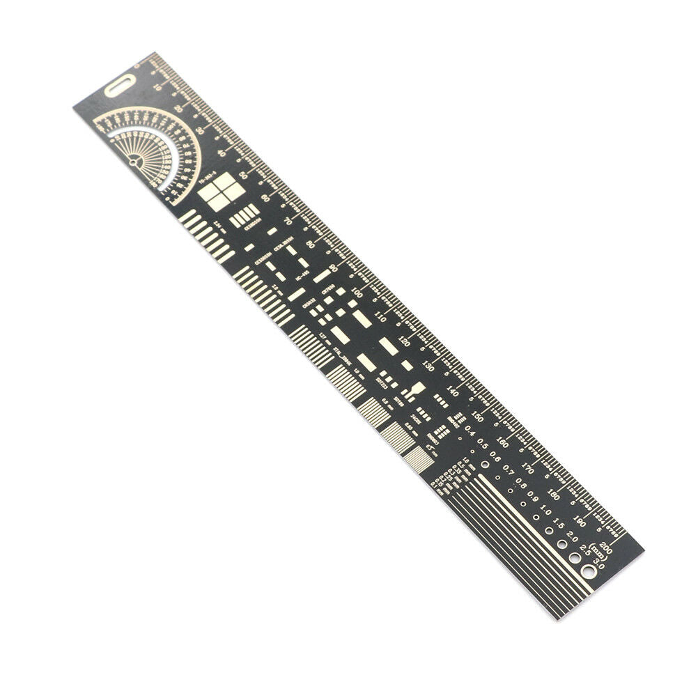 20cm Multifunctional PCB Ruler Measuring Tool Resistor Capacitor ChWGJC.l8
