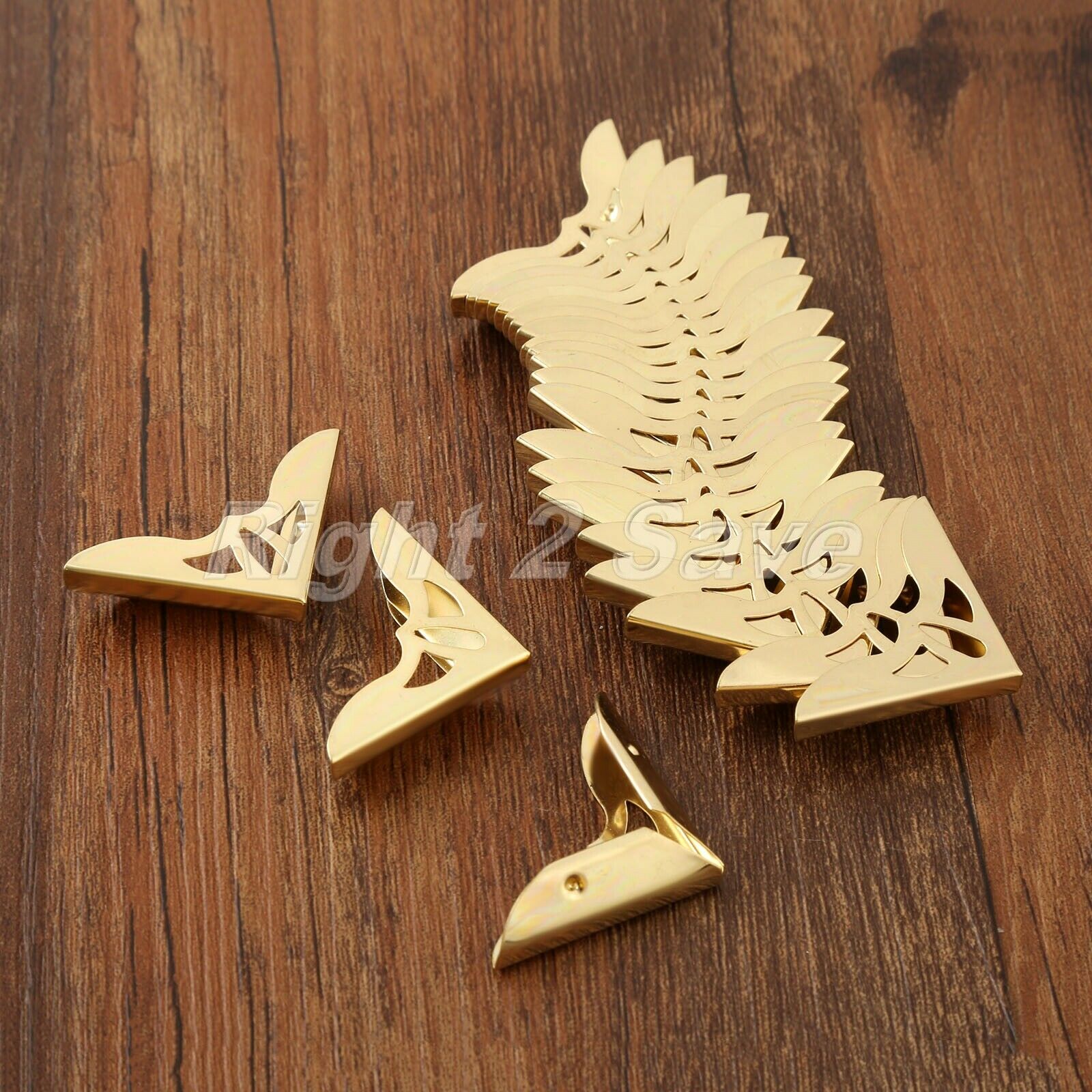 20pcs 31mm Jewelry Chest Box Decorative Wooden Case Edge Corner Protector Guards