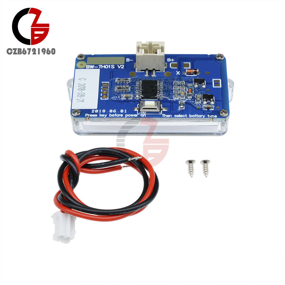 Waterproof LCD Battery Capacity Tester Indicator 12V Lead-acid Lithium New