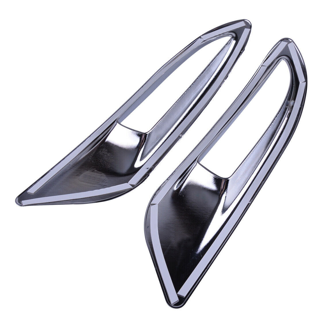 Pair Chrome Rear Fog Light Cover Fit for Mazda 6 Atenza 2013-2015 as