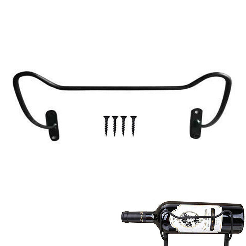 Wine Display Shelf Wine Rack With Screws Home Bar Kitchen Storage Organi JD