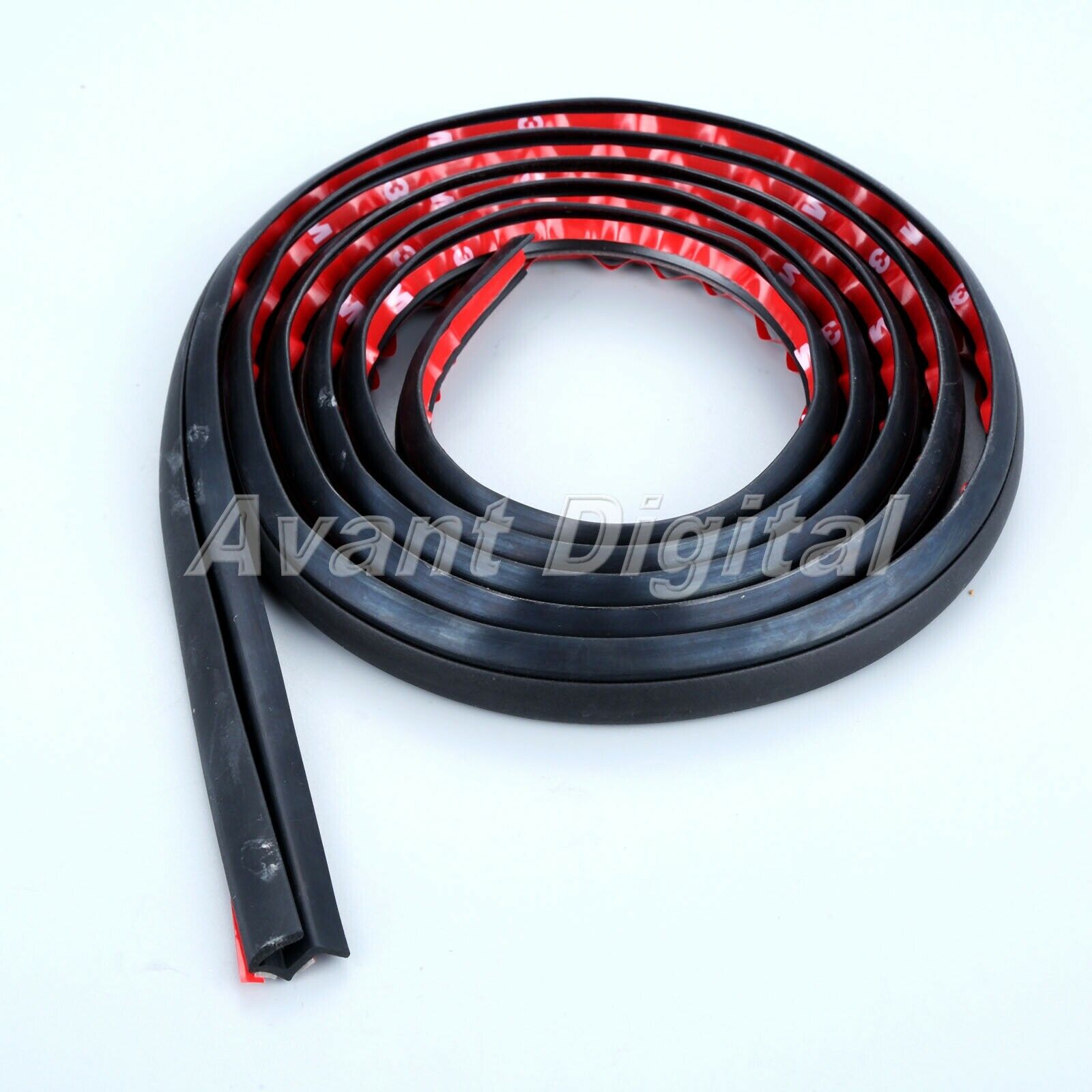 Car Waterproof Rubber Sealing Strips Mouldings Trim B/C Pillar Type 2 Meters 1Pc