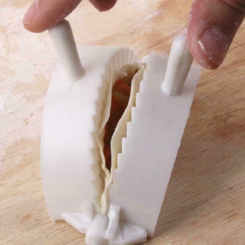 3PCS Dumpling Mould Dough Press DIY Meat Pie Pastry Tools Maker Q9H1
