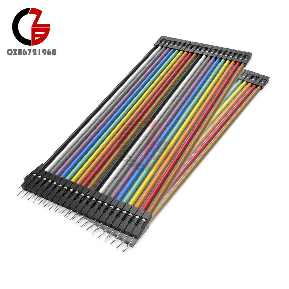 2PCS Jumper Cable 40pcs 20cm male to female Dupont cables for breadboard Arduino