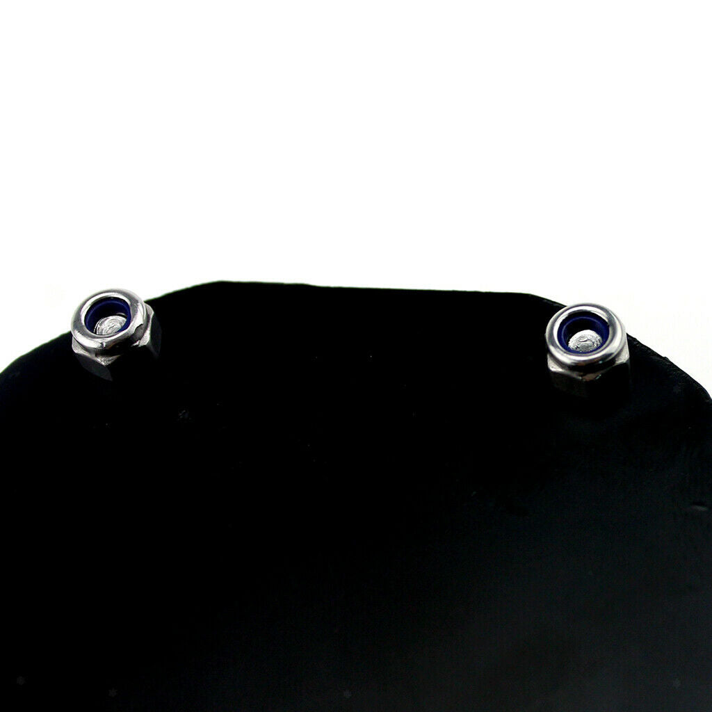 Universal Motorcycle Metal Tax Disc Holder for Scooter ATV Moped Quad Black