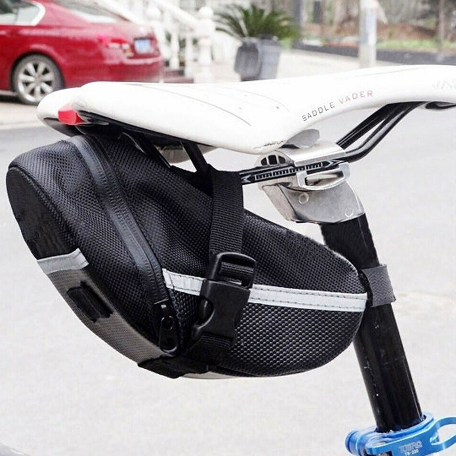 Bike Saddle Bag Bicycle Under Seat Storage Outdoor Rear Tail Pouch Cycling