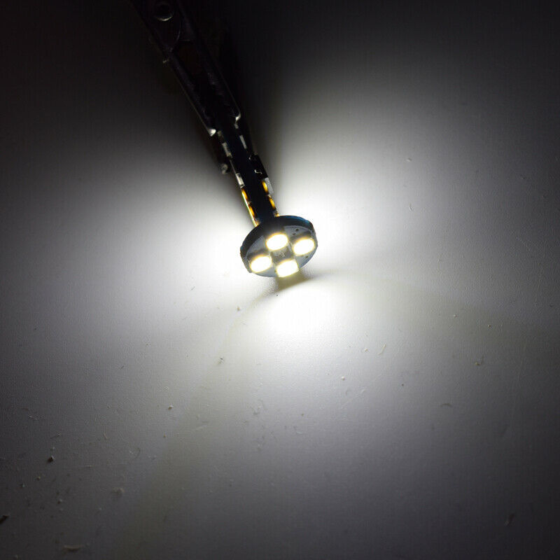 10PCS Canbus T10 3030 12 SMD LED White Car Side Light Lamp License Plate Bulbs